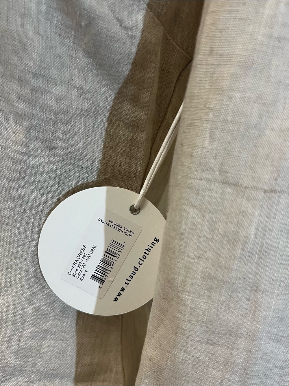 STAUD 100% Linen Dress - Picture 4 of 7